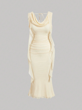 Ruffle Trim Dress